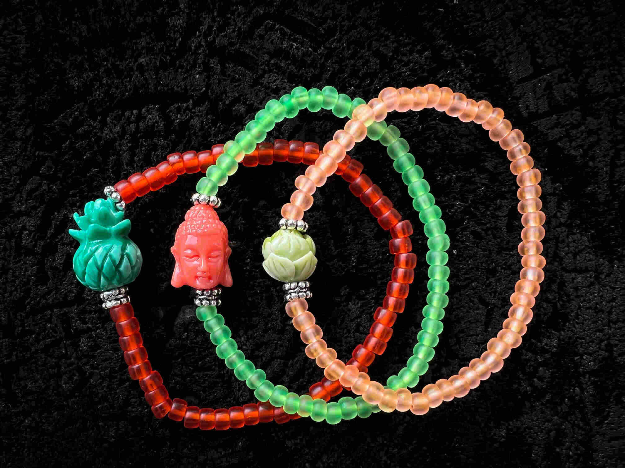Náramky Buddha Set