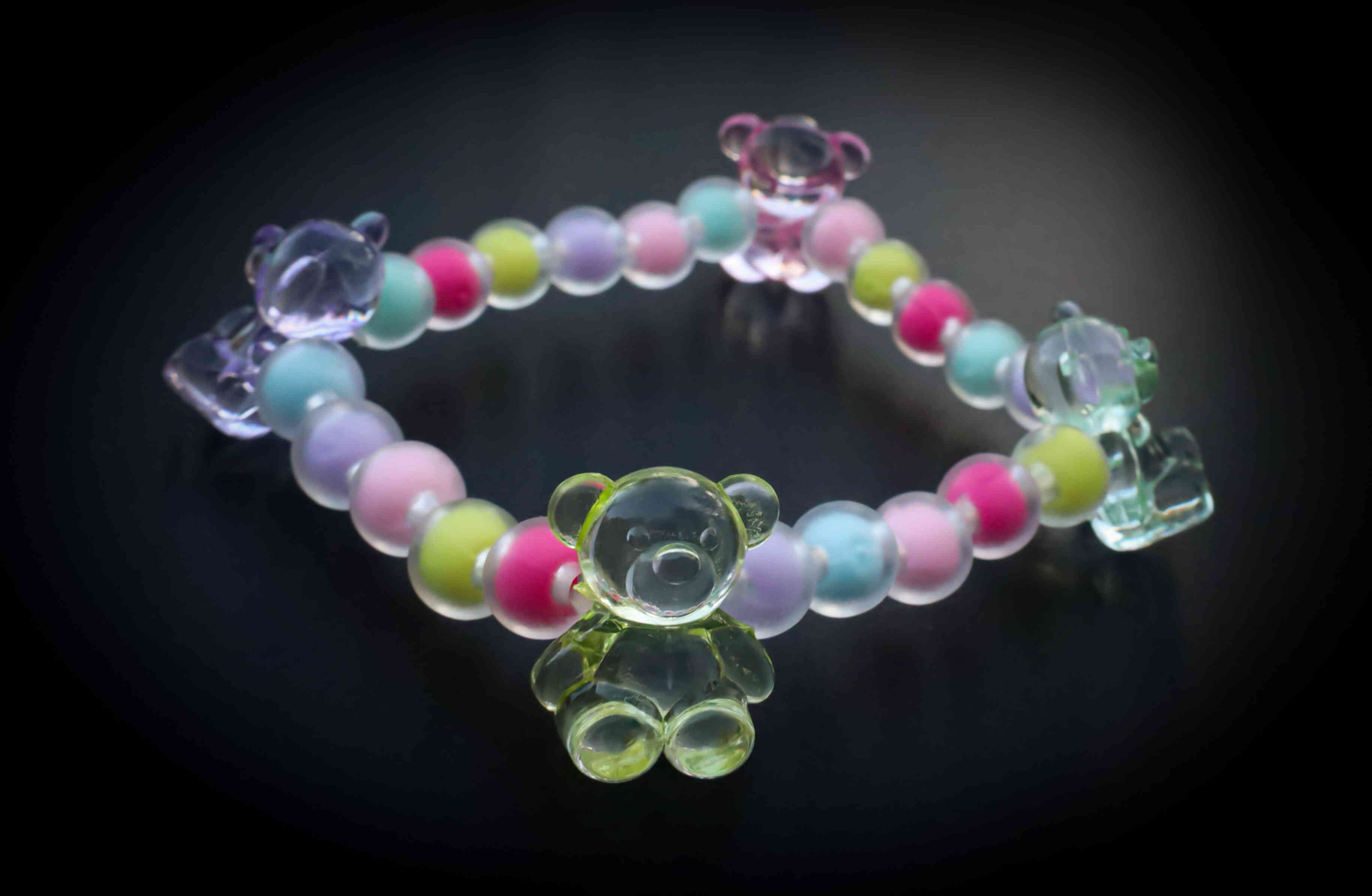 Náramek Duhový Medvídci