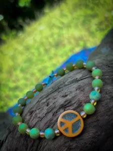 Minerální náramek Hippie