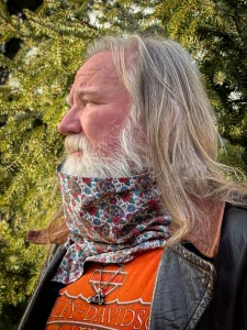 Motorkářký šátek