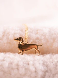 Řetízek s přívěskem jezevčík