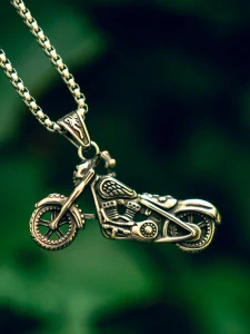 Motorka chopper z chirurgické oceli 