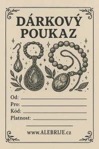 Dárkový poukaz na šperky