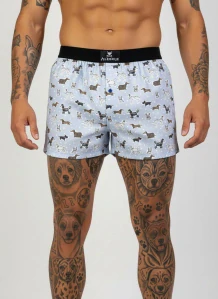 Ručně šité trenky s psím vzorem - limitovaná edice