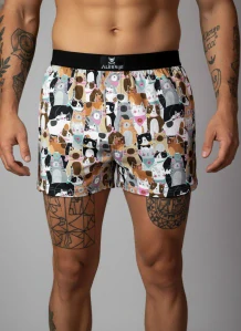 Trenky s kočičím vzorem - limitovaná edice