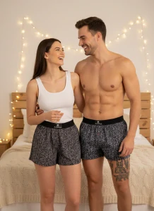 Párové trenky -set pro něj a pro ni KOČKY