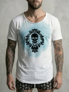 Desingové tričko Lebka 