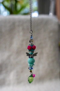 Náhrdelník Mexická víla - calavera