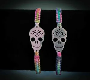 Náramek Día de Los Muertos