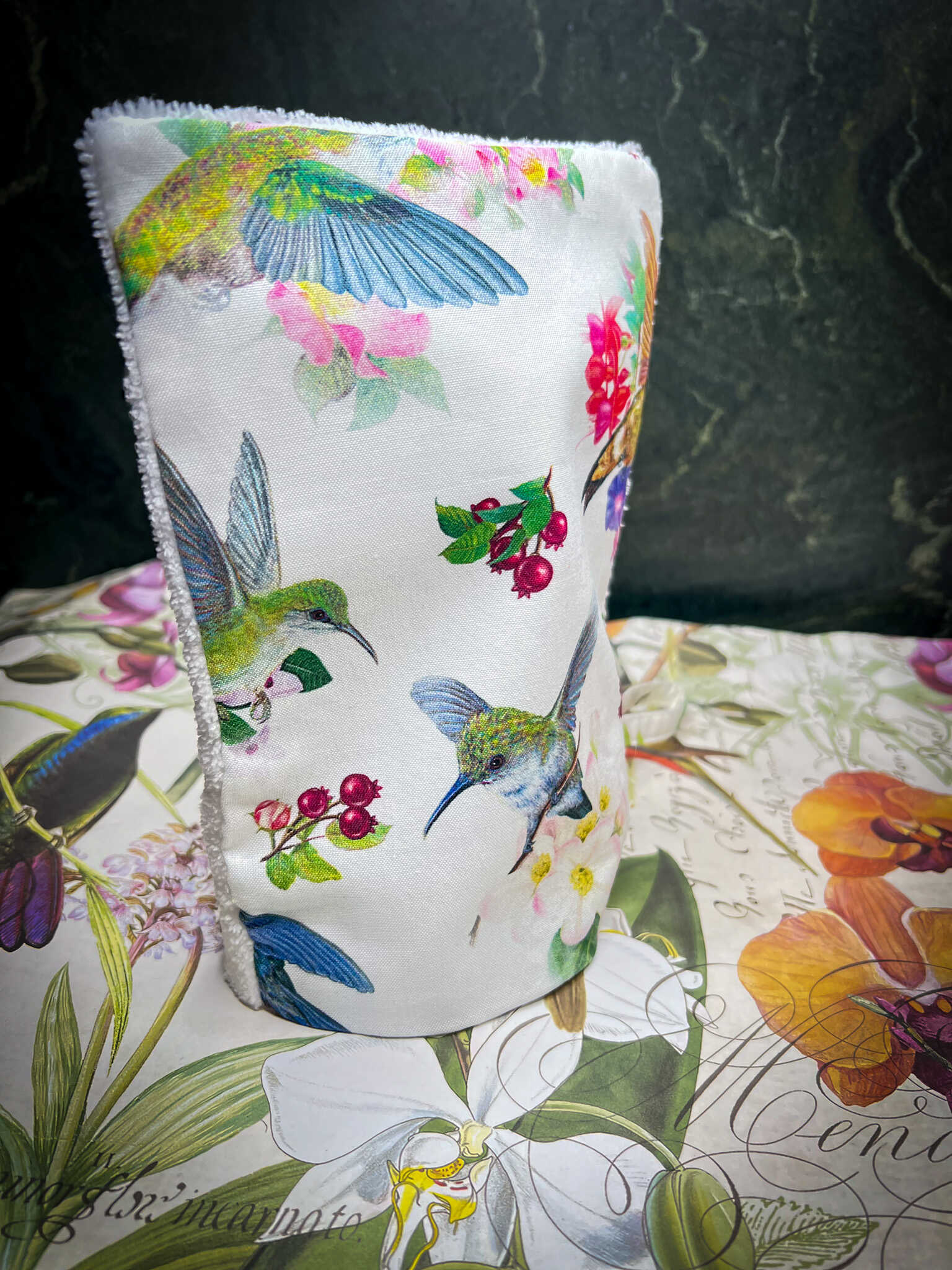 Žínka Bambusové Froté Kolibříci