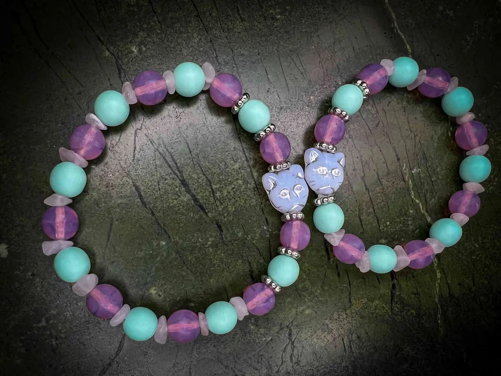 Kočičí Náramek s Růženínem
