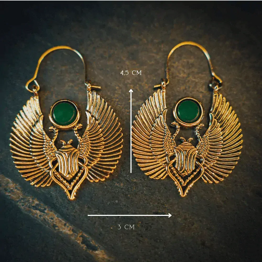 Náušnice Scarabeus