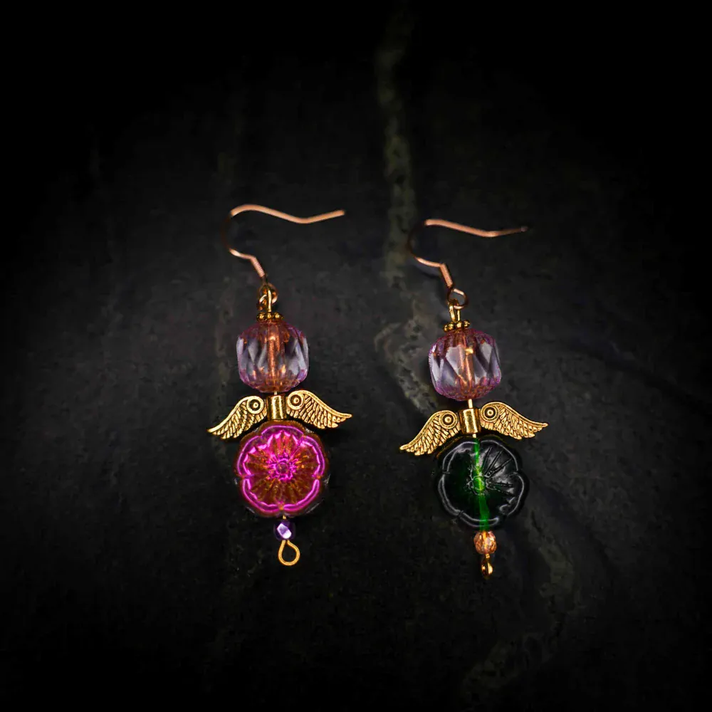 Dámské Náušnice Květinová Víla