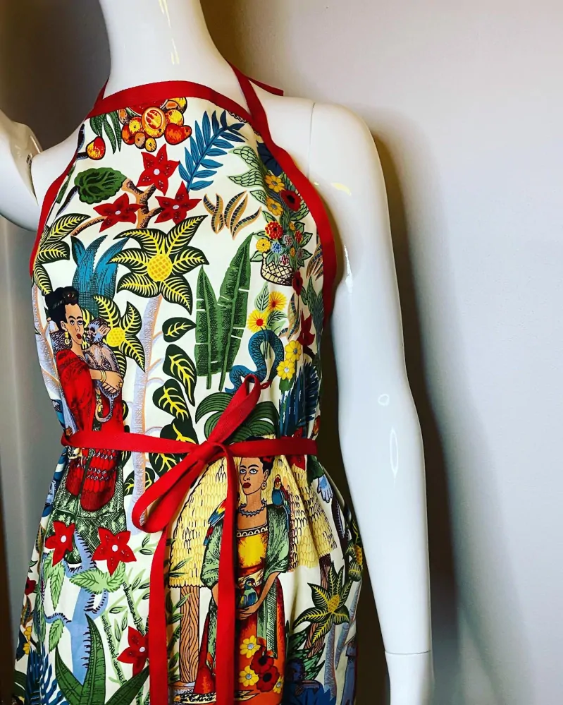 Frida Kahlo kuchyňská zástěra