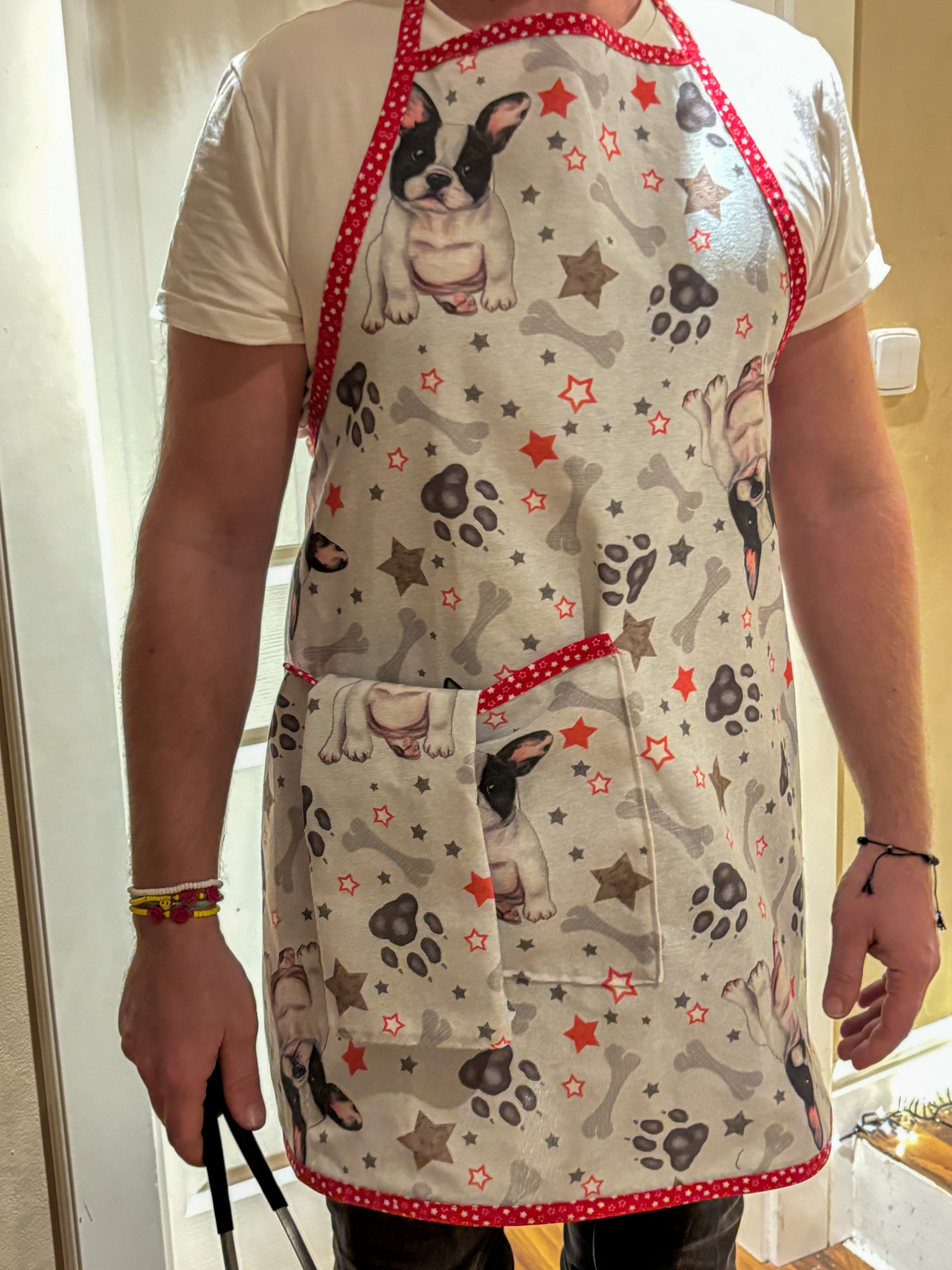 Buldoček Kuchyňská zástěra 