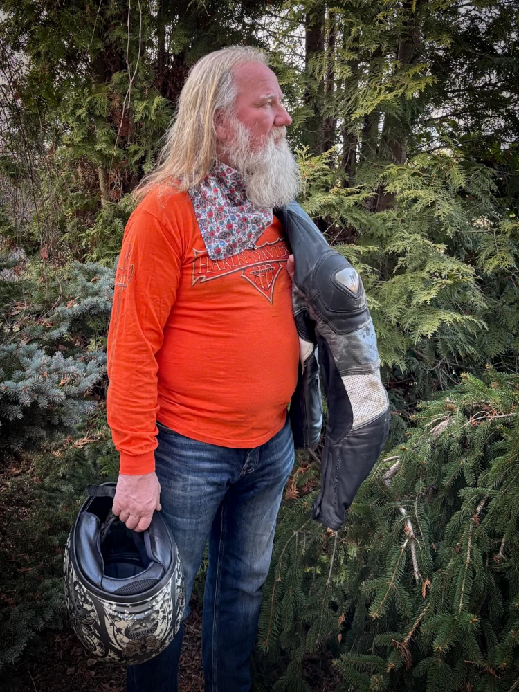 Motorkářký šátek