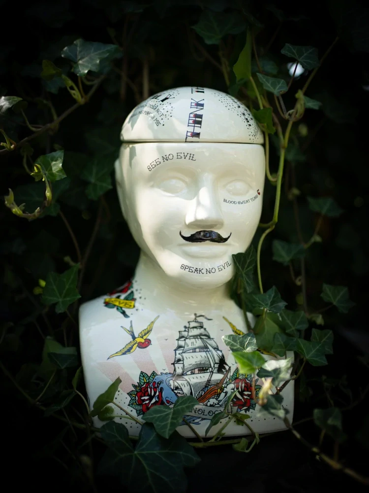 Frenologická Tattoo hlava