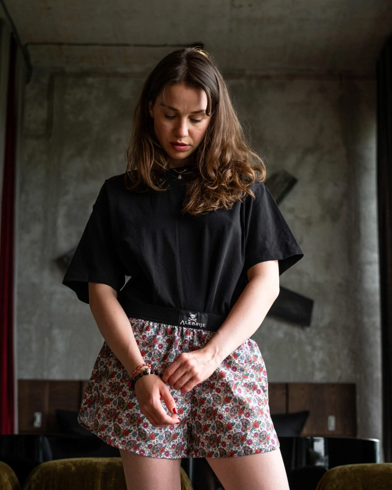 Trenky na spaní Lebky 