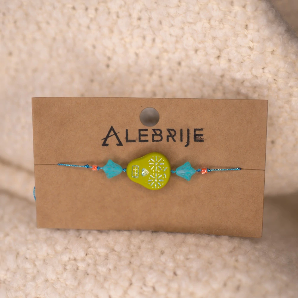 Mexický náramek Calavera