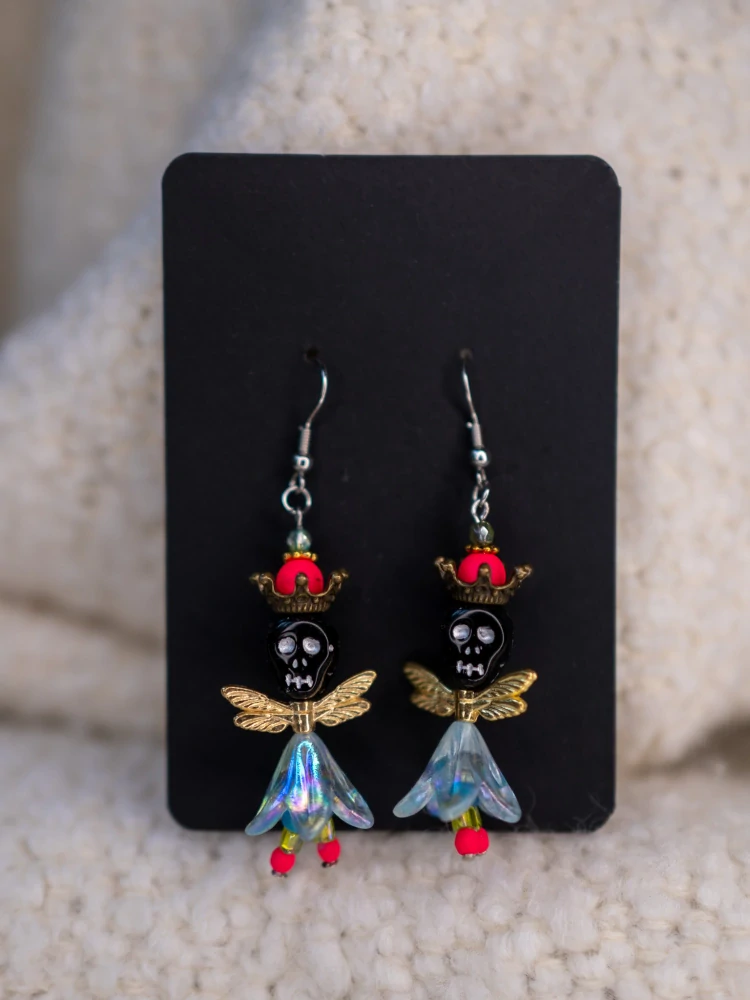 Barevné náušnice Mexiko