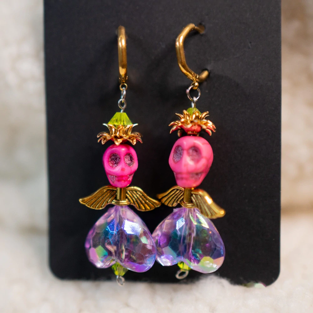 Mexické desingové náušnice  