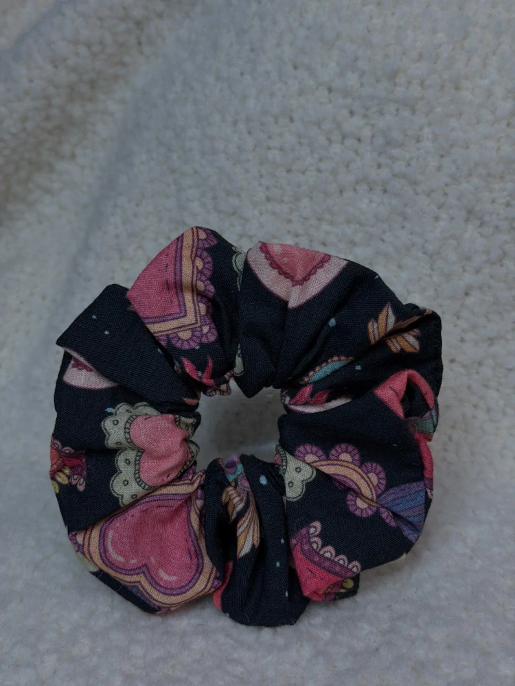 Gumičky do vlasů z látky