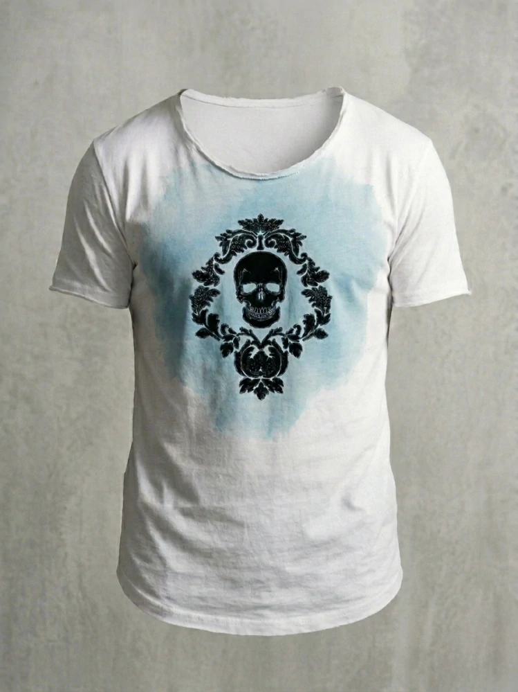 Desingové tričko Lebka 