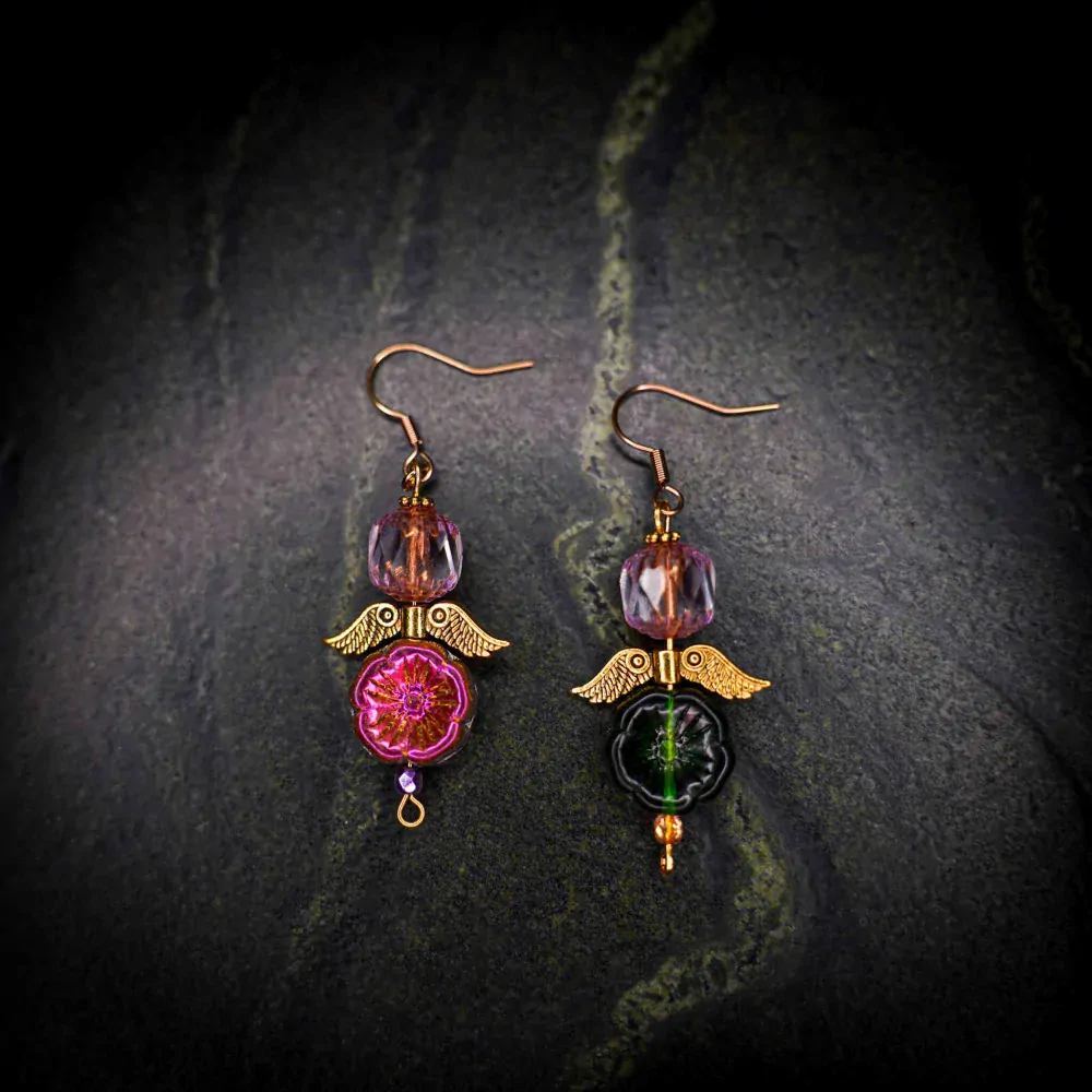 Dámské Náušnice Květinová Víla