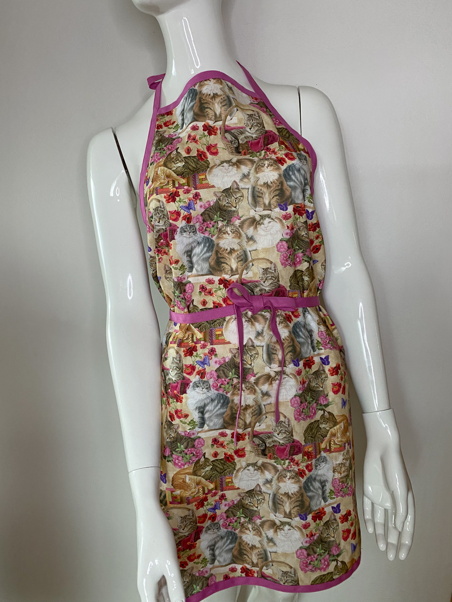 Kuchyňská zástěra kočky