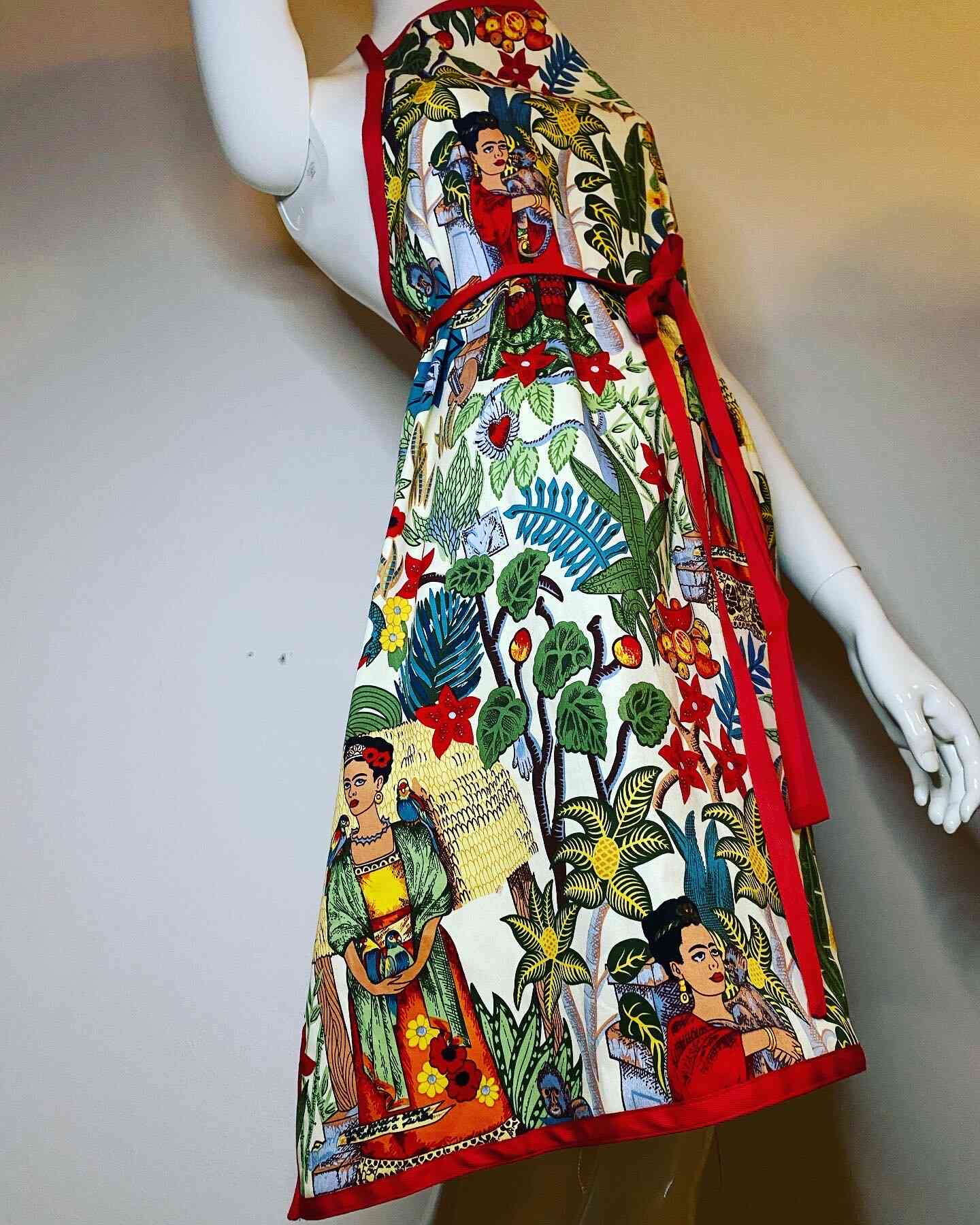 Frida Kahlo kuchyňská zástěra