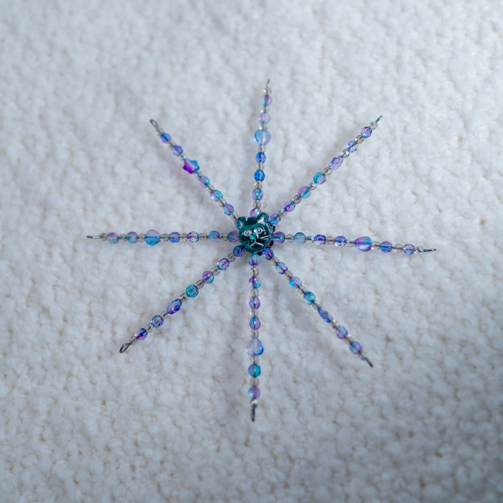 Vánoční ozdoba kočka 