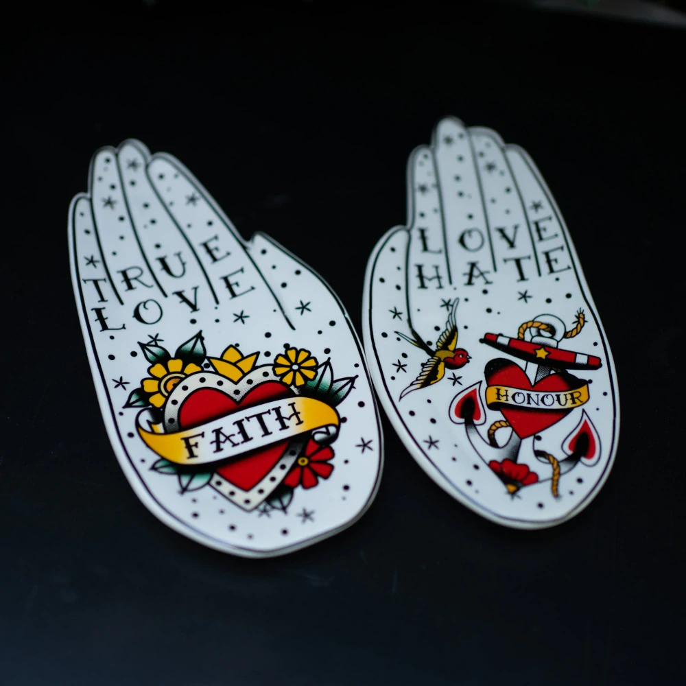 Tácek na šperky Tattoo Love / True