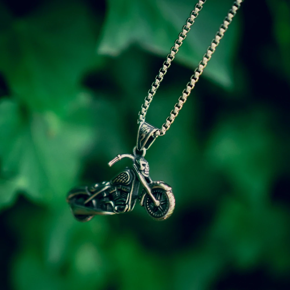 Motorka chopper z chirurgické oceli 