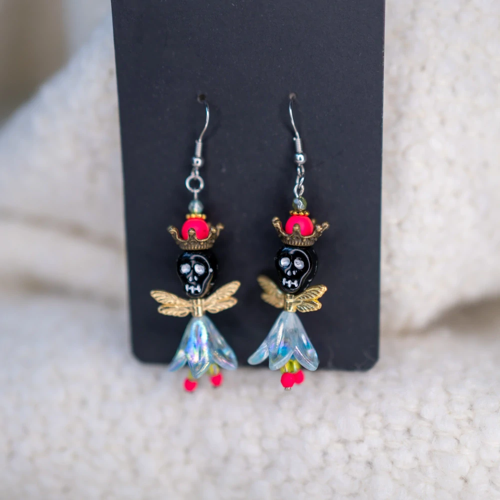 Barevné náušnice Mexiko