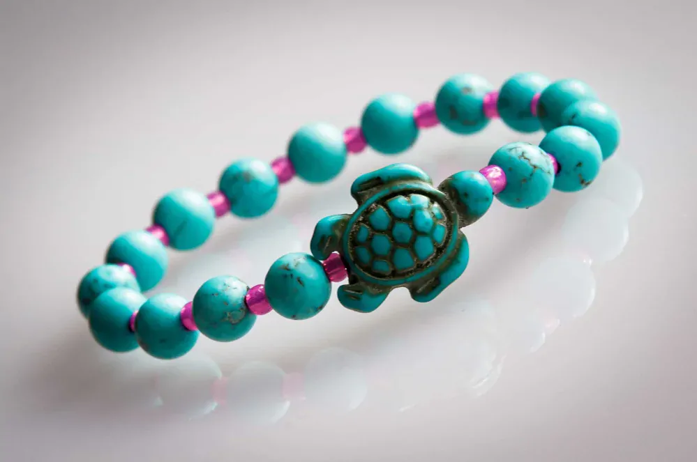 Náramek Mořská Tyrkysová Želva