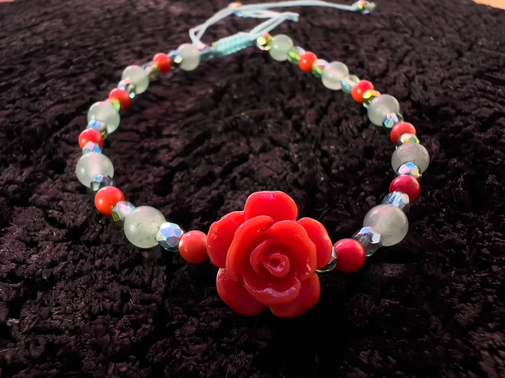  Mořská Zahrada Náramek - Růže 