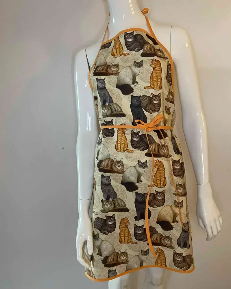 Zástěra S Motivem Kočky