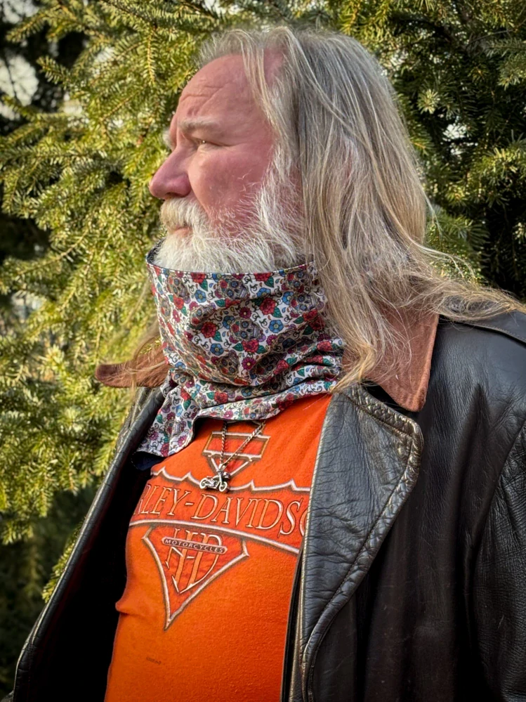 Motorkářký šátek