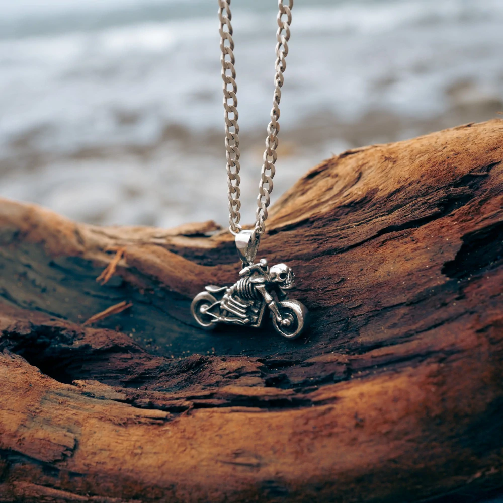 Pánský náhrdelník Motorka