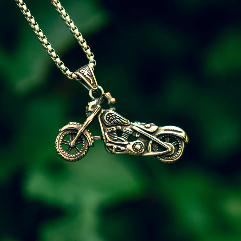 Motorka chopper z chirurgické oceli 