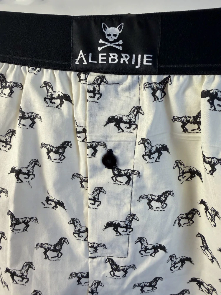 Ručně šité trenky - limitovaná edice pro milovníky koní 🐎