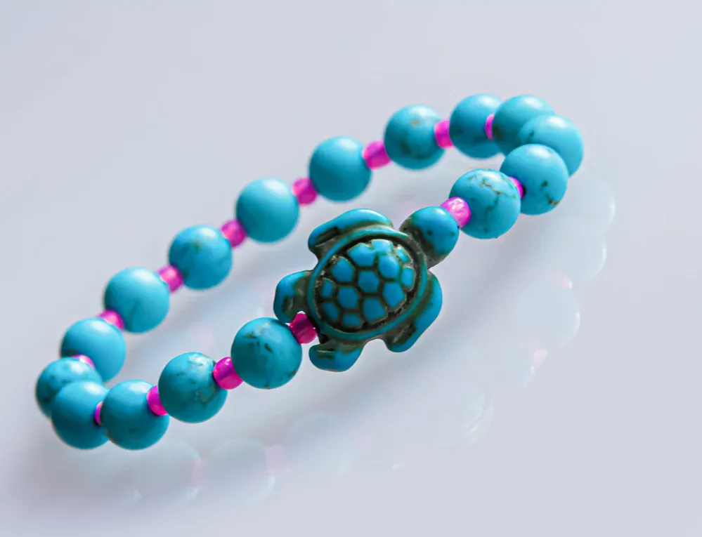 Náramek Mořská Tyrkysová Želva