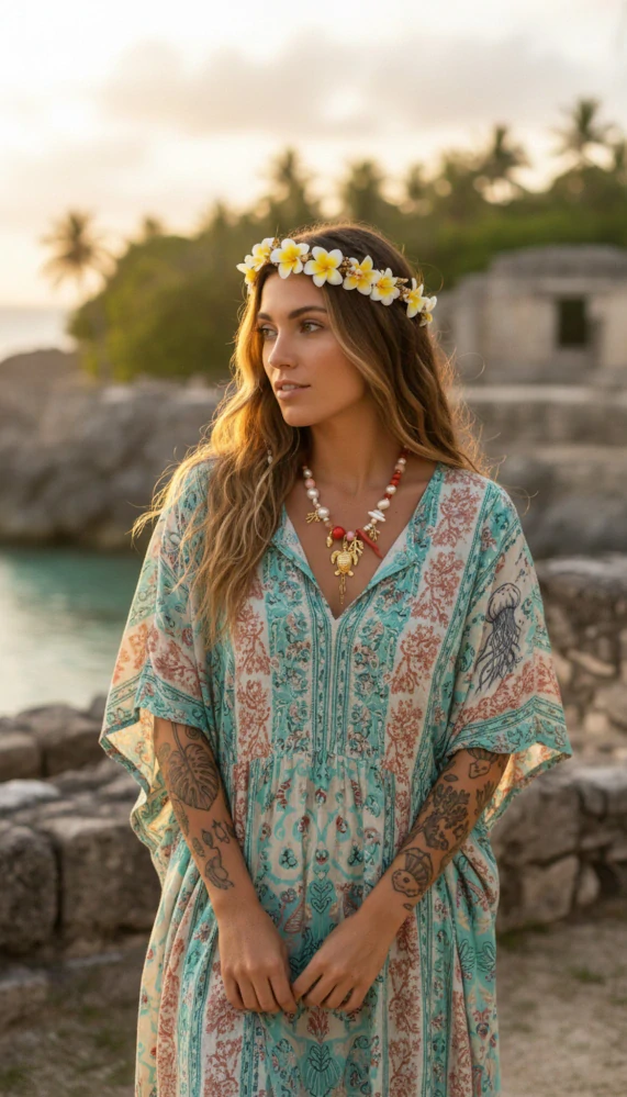  Výrazný náhrdelník želva