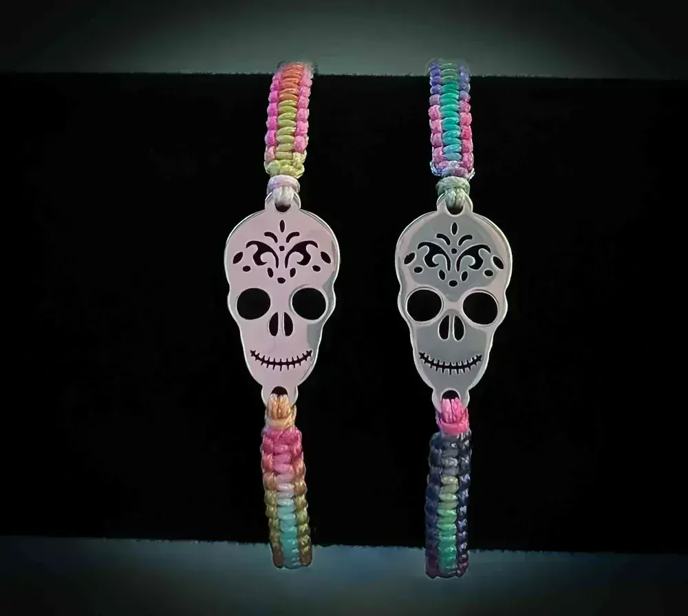 Náramek Día de Los Muertos