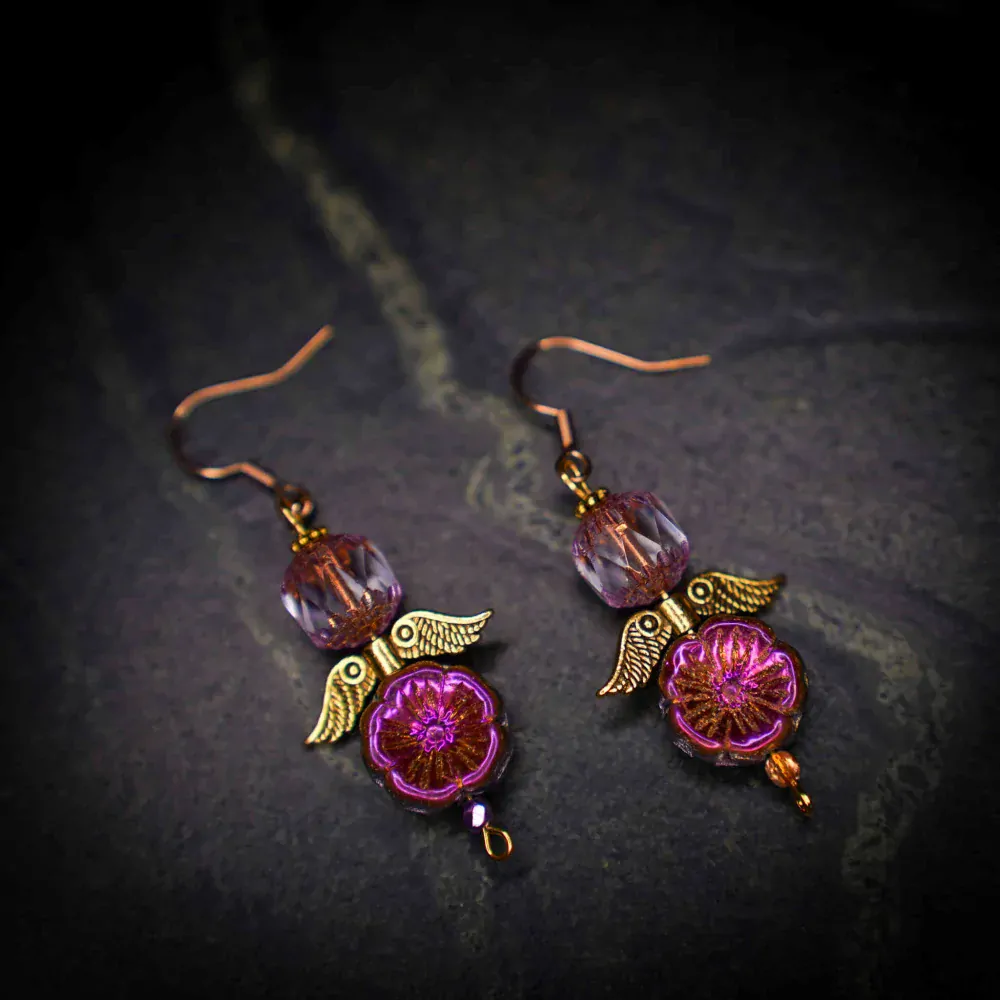 Dámské Náušnice Květinová Víla