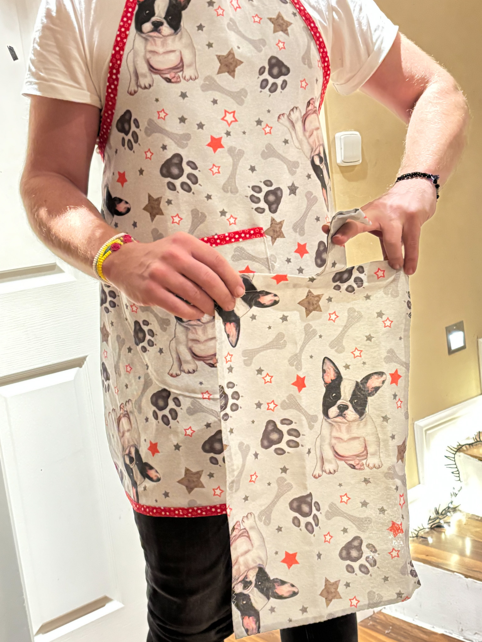 Buldoček Kuchyňská zástěra 