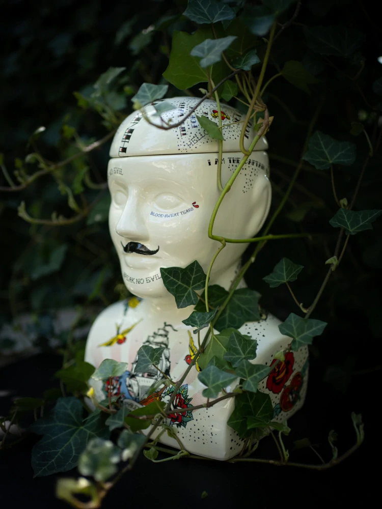 Frenologická Tattoo hlava