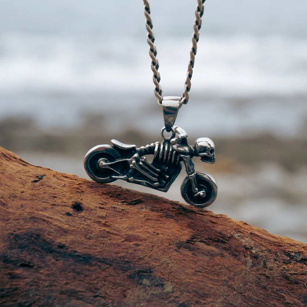 Pánský náhrdelník Motorka