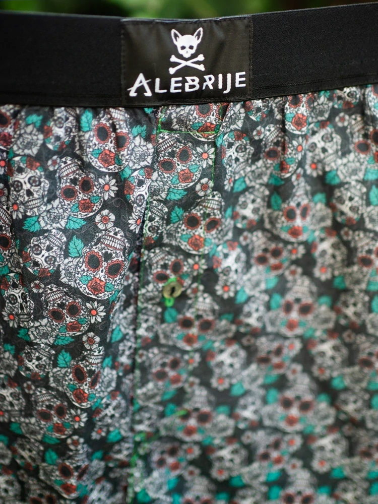 Trenky pánské s lebkami