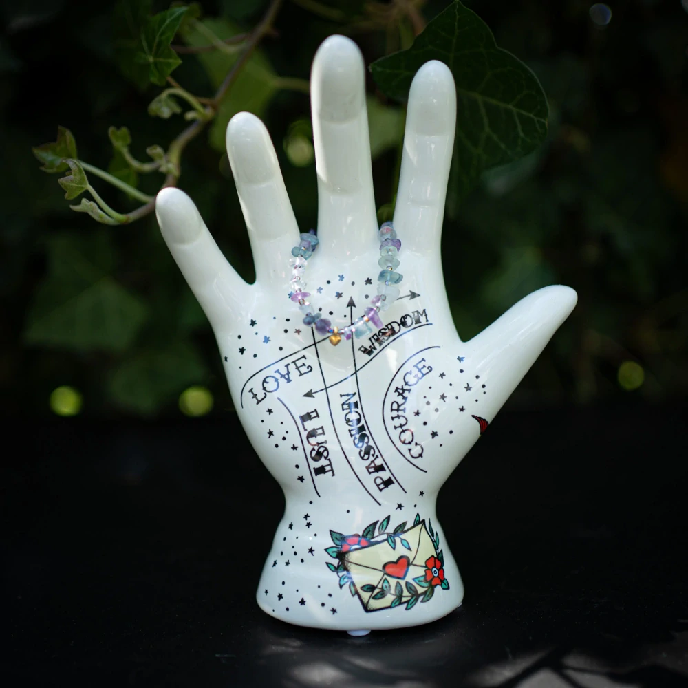 Tetovaní - frenologická ruka Love/Hate